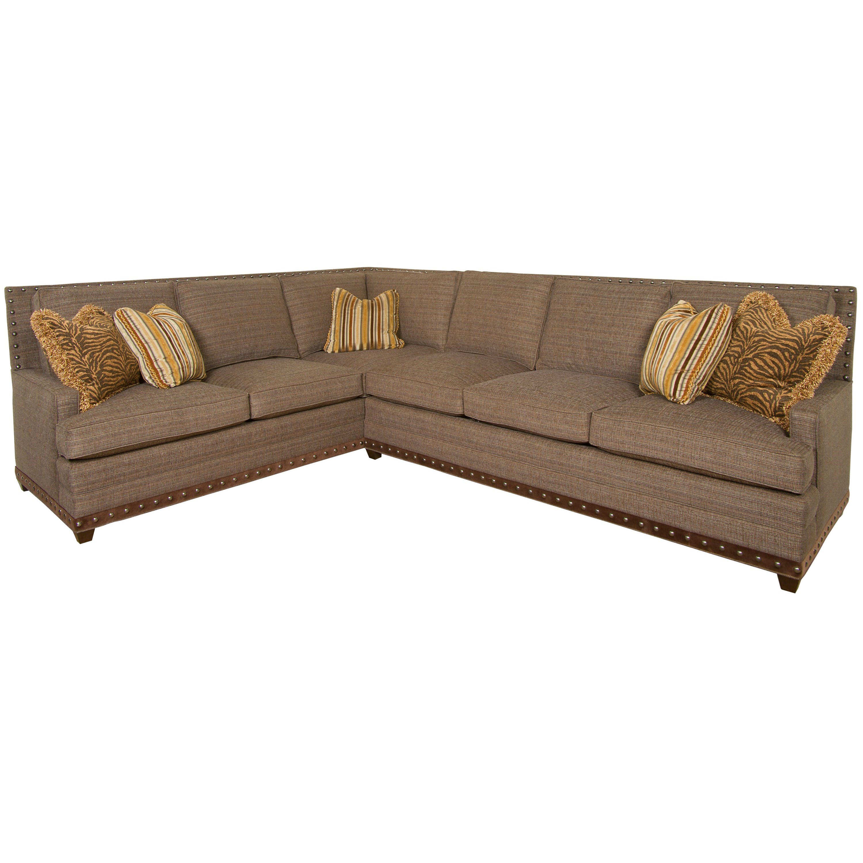 Vanguard Furniture American Bungalow Riverside Sectional Sofa Sprintz